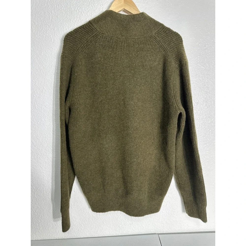 UNIQLO  Souffle Yarn Quarter Zip Sweater Size L